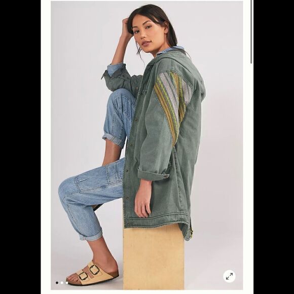 Anthropologie Pilcro Utility Anorak Jacket - Picture 1 of 12